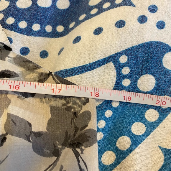 BEAUTIFUL TORRID BACKLESS HALTER DRESS GRAY BLACK WHITE FLORAL PRINT SIZE 18 GUC - Picture 14 of 16